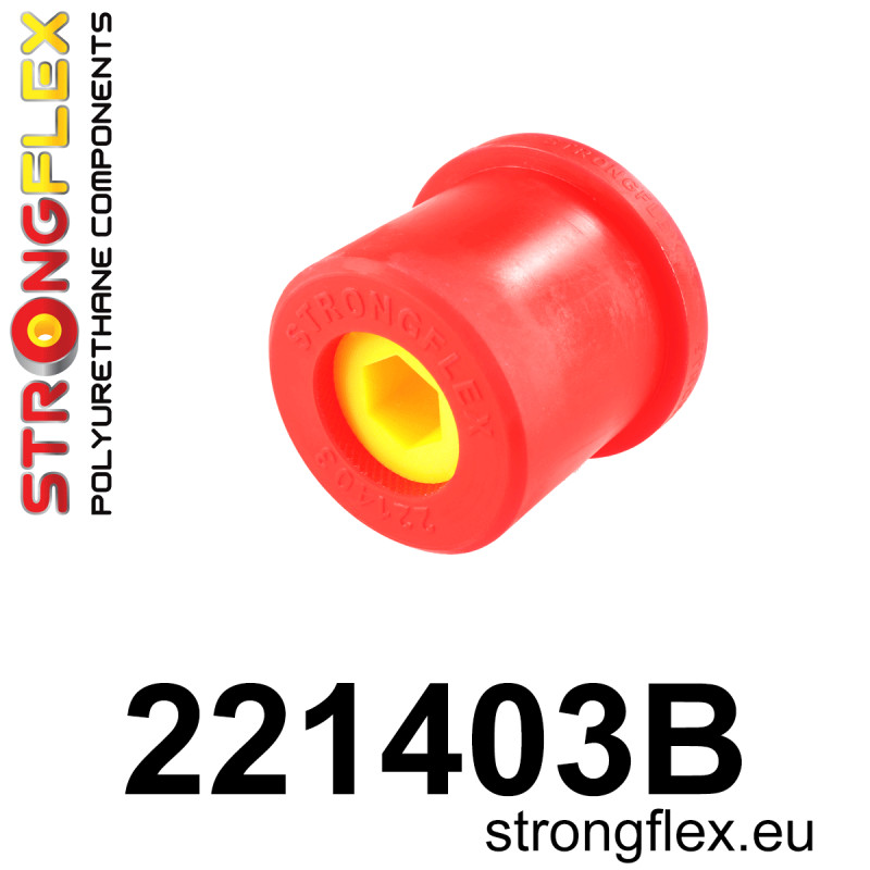 STRONGFLEX|221403B: Front wishbone rear bush Audi A3/S3 RS3 II 03-13 8P FWD 06-13 Quattro 11-13 Seat Ibiza III 02-08