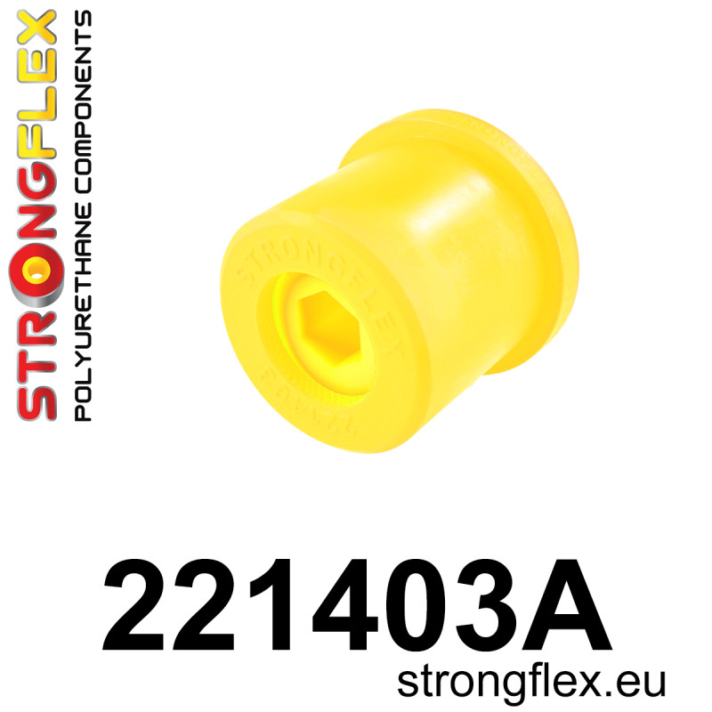 221403A - Front wishbone rear bush SPORT - Polyurethane strongflex.eu