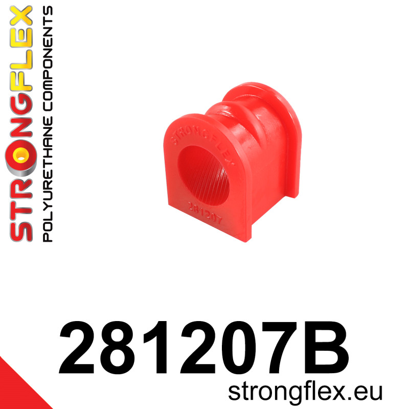 STRONGFLEX|281207B: Front anti roll bar bush Nissan 100NX 90-94 B13 300ZX 90-96 Z32 S-chassis 180SX/200SX 240SX