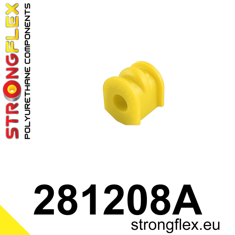281208A - Rear Anti Roll Bar Bush 16mm SPORT - Polyurethane strongflex.eu