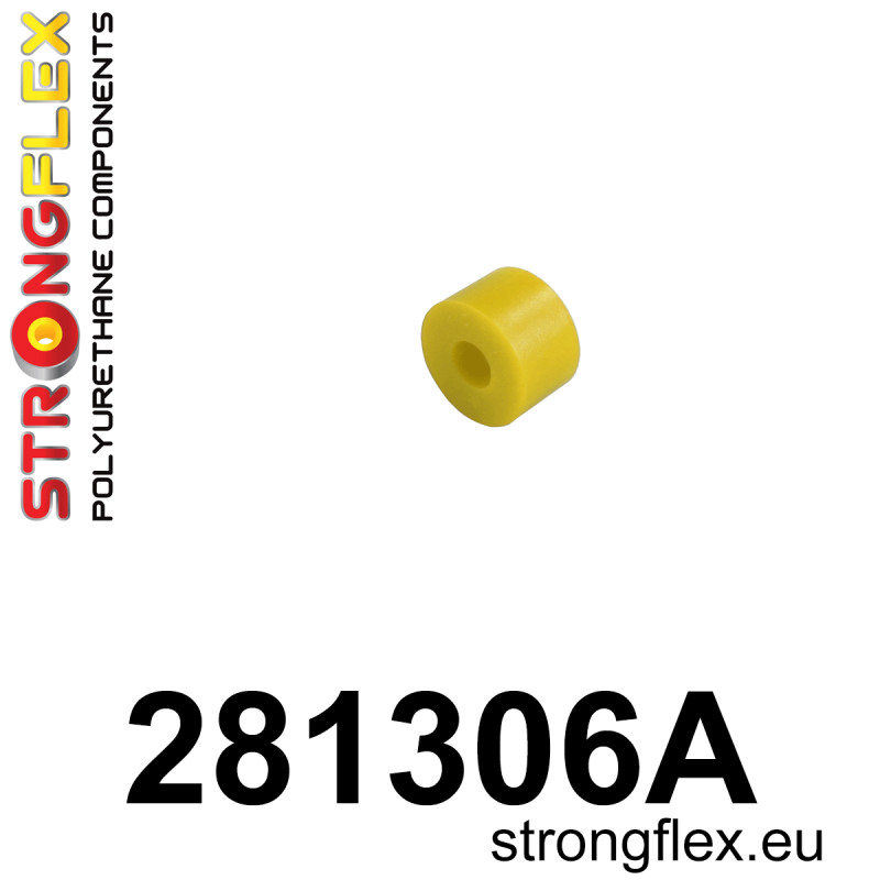 STRONGFLEX|281306A: Tuleja przekładka łącznika stabilizatora przedniego i tylnego SPORT Nissan 100NX 90-94 B13