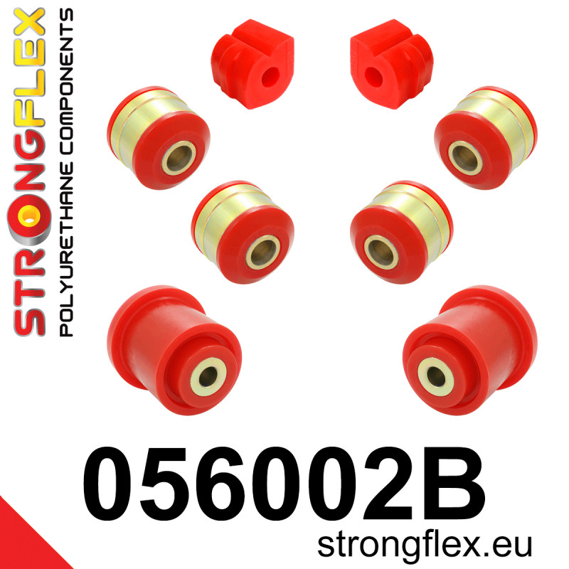 STRONGFLEX|056002B: Aufhängungssatz Citroën C2 03-09 C3 I 02-12 FC/FN Peugeot 1007