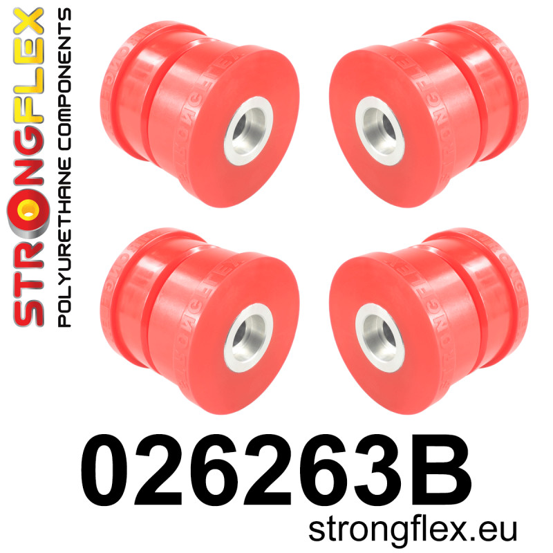 STRONGFLEX|026263B: Rear subframe bush kit Audi A8/S8 D4 09-17 Quattro