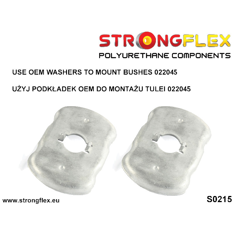 STRONGFLEX|026264A: Full suspension polyurethane bush kit SPORT Audi A8/S8 D4 09-17