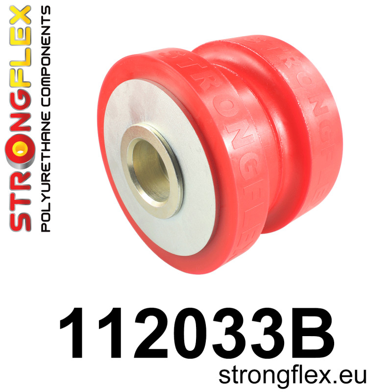 STRONGFLEX|112033B: Hintere Achsträger Hintere Buchse Mercedes CL C215 98-06 Klasse S W220 98-05 RWD