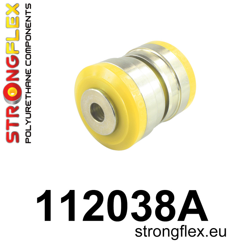 STRONGFLEX|112038A: Tuleja wahacza przedniego dolnego – tylna SPORT Mercedes CL C216 06-14 RWD Klasa S W221