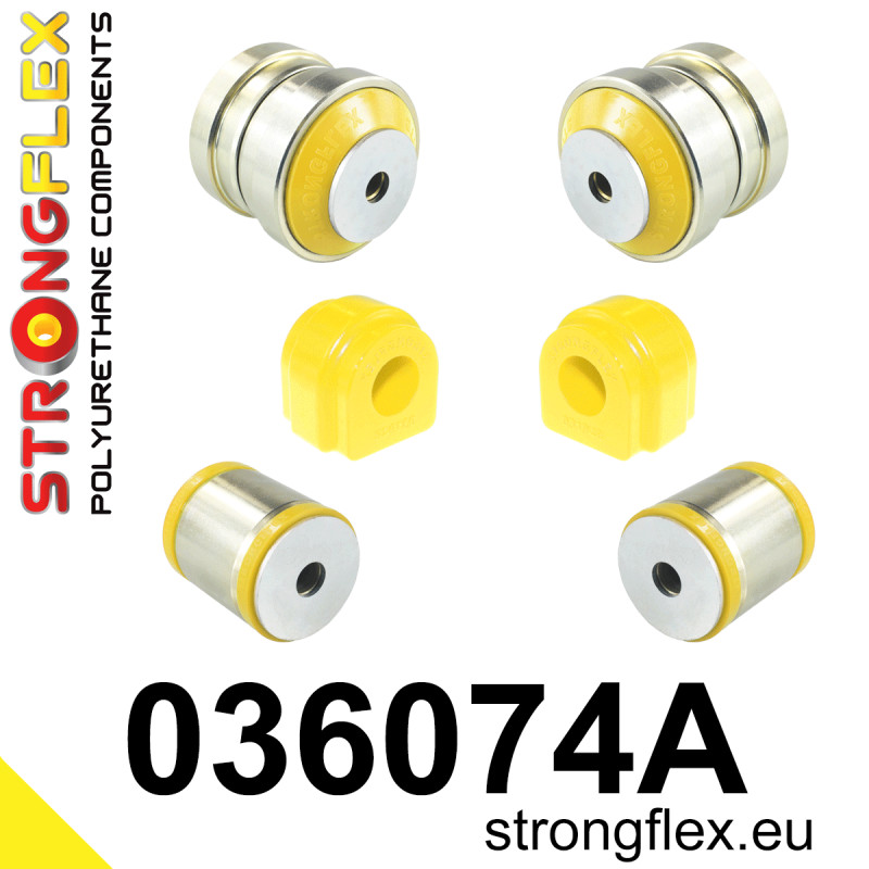 STRONGFLEX|036074A: Front suspension bush kit SPORT BMW Seria 1 II 11-19 F20/F21 XDRIVE 2 I 13-21 F22 F23 F87 3 VI