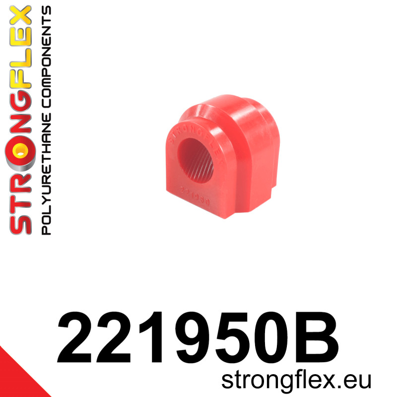 STRONGFLEX|221950B: Front / rear stabilizer bush Audi A3/S3 RS3 III 13-21 8V FWD 15-21 Quattro Volkswagen Touran II