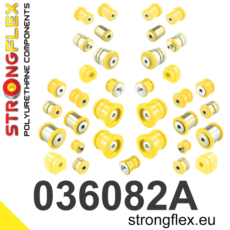 STRONGFLEX|036082A: Full suspension polyurethane bush kit SPORT BMW Seria 7 V 08-15 F01/F02