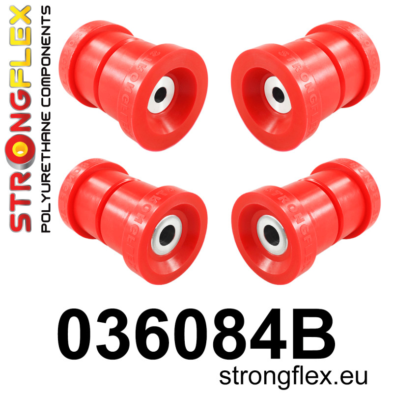 STRONGFLEX|036084B: Zestaw tulei tylnego wózka BMW Seria 8 I 90-99