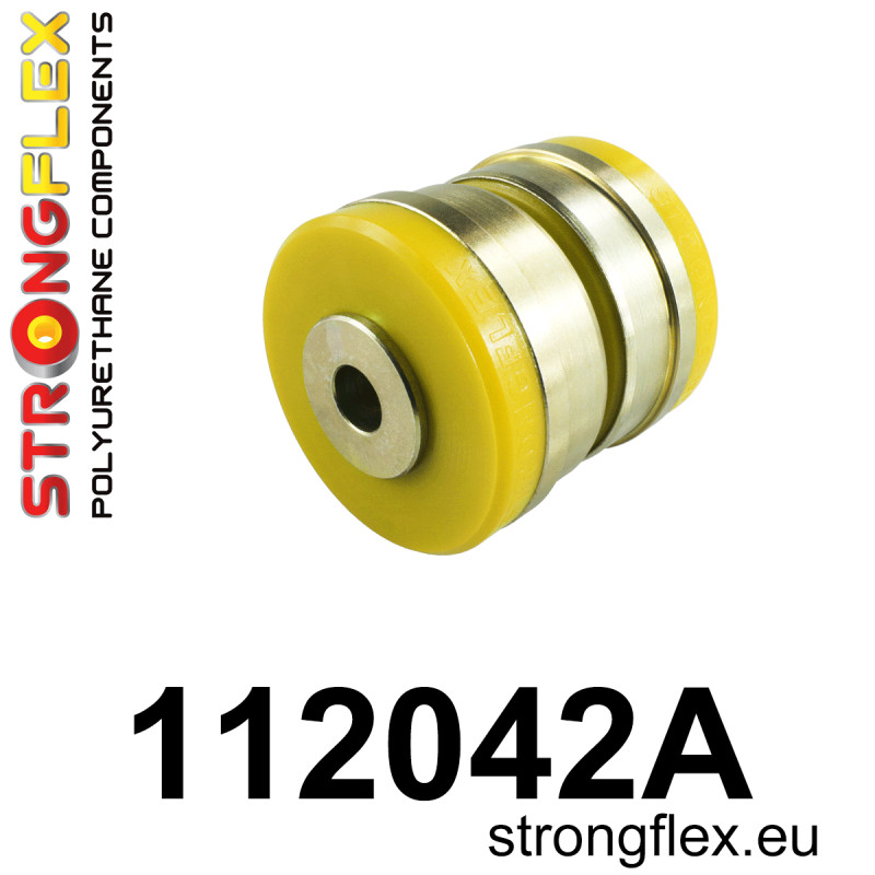 STRONGFLEX|112042A: Tuleja wahacza przedniego – górnego SPORT Mercedes Klasa C W204 07-14 4MATIC E C207/A207