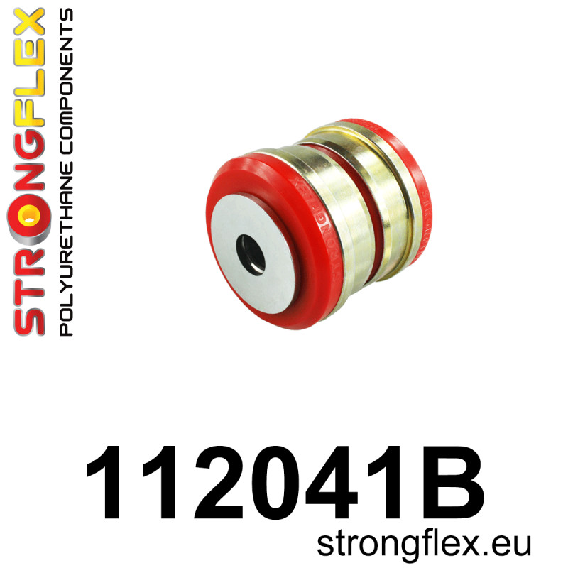 STRONGFLEX|112041B: Tuleja wahacza przedniego dolnego Mercedes Klasa C W204 07-14 4MATIC E W212 09-16 CLS C218