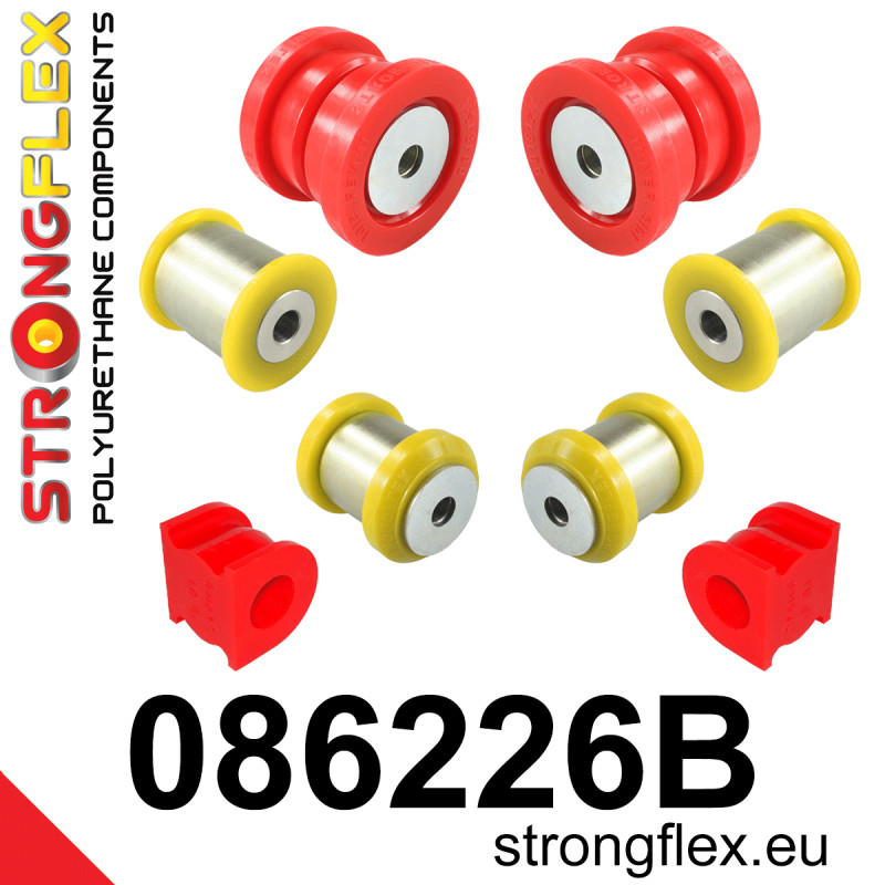 STRONGFLEX|086226B: Front suspension bush kit Honda Legend III