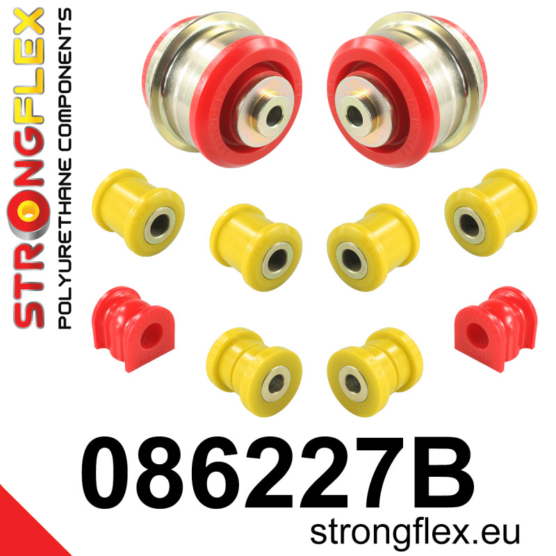 STRONGFLEX|086227B: Rear suspension bush kit Honda Legend III