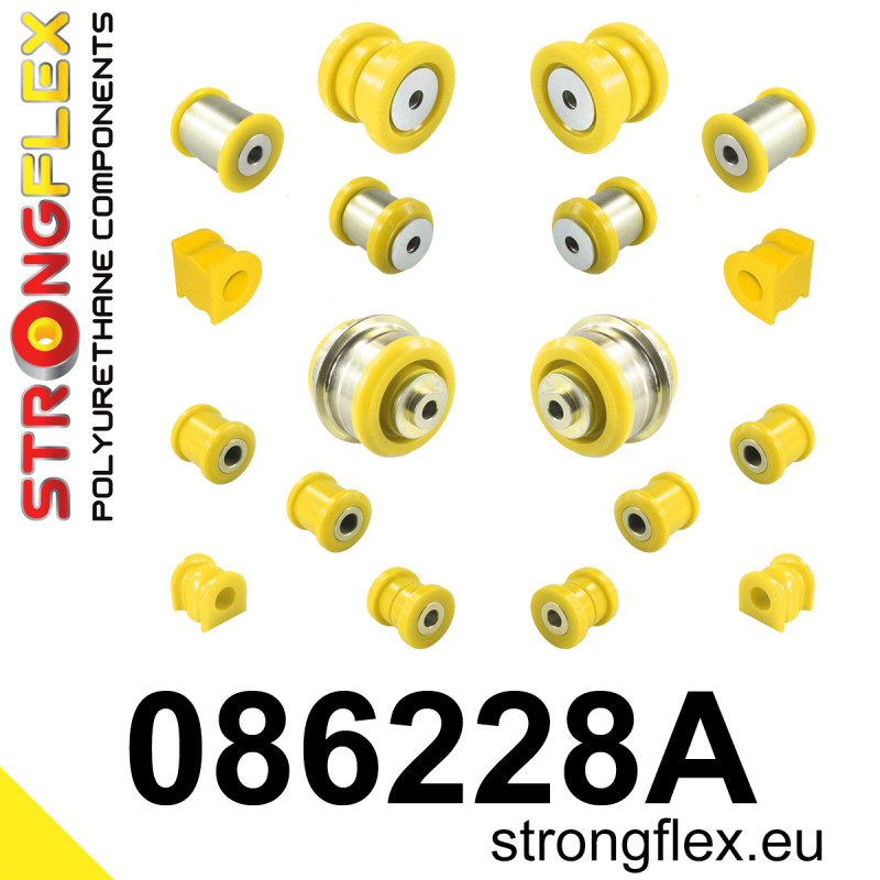 STRONGFLEX|086228A: Full suspension bush kit SPORT Honda Legend III