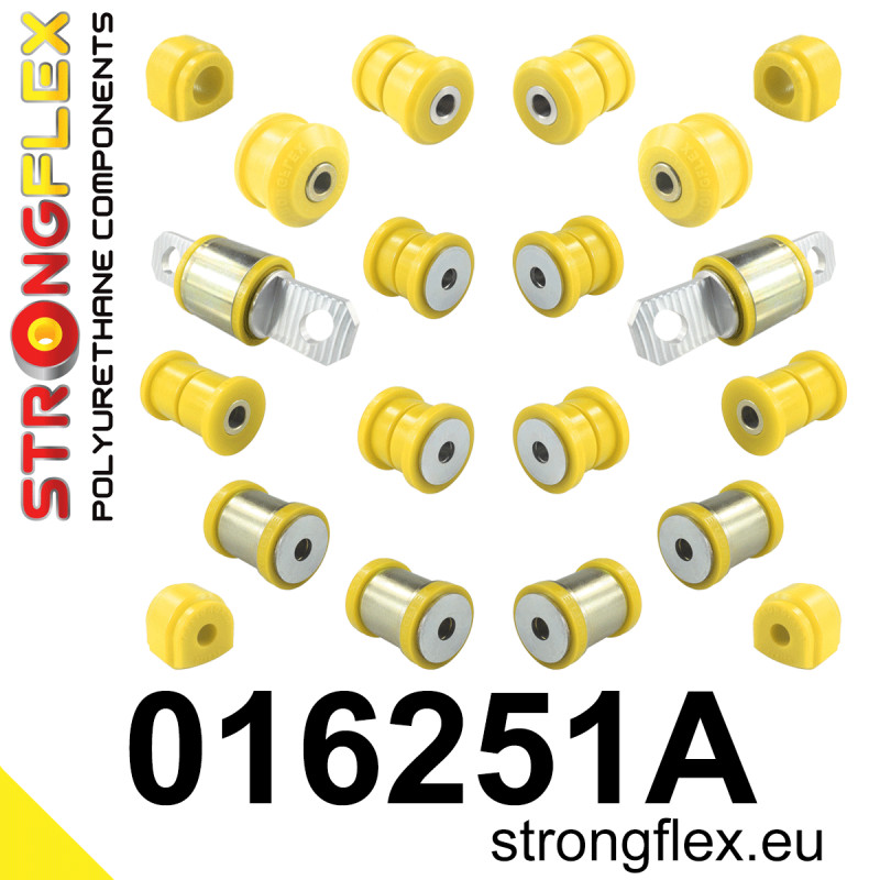 STRONGFLEX|016251A: Full suspension bush kit SPORT Alfa Romeo Giulietta III 10-20 type