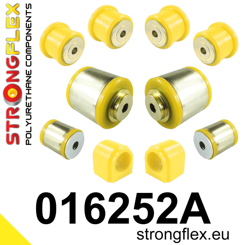 STRONGFLEX|016252A: Front suspension bush kit SPORT Alfa Romeo Stelvio 16- Giulia