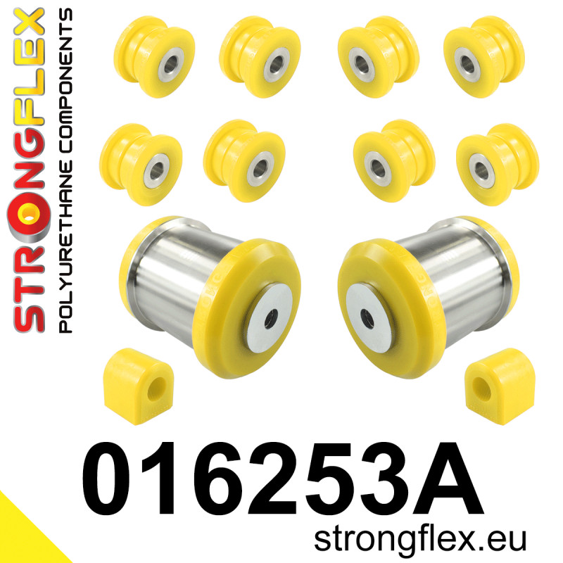 STRONGFLEX|016253A: Rear suspension bush kit SPORT Alfa Romeo Stelvio 16- Giulia