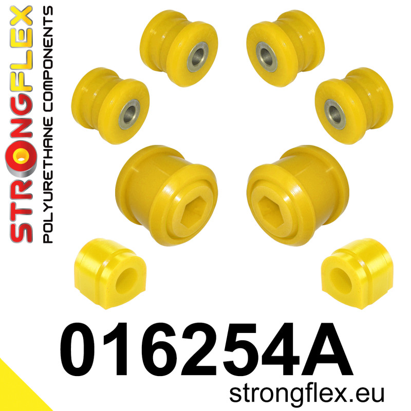 STRONGFLEX|016254A: Front suspension bush kit SPORT Alfa Romeo 159 05-11 type 939 Brera 05-10