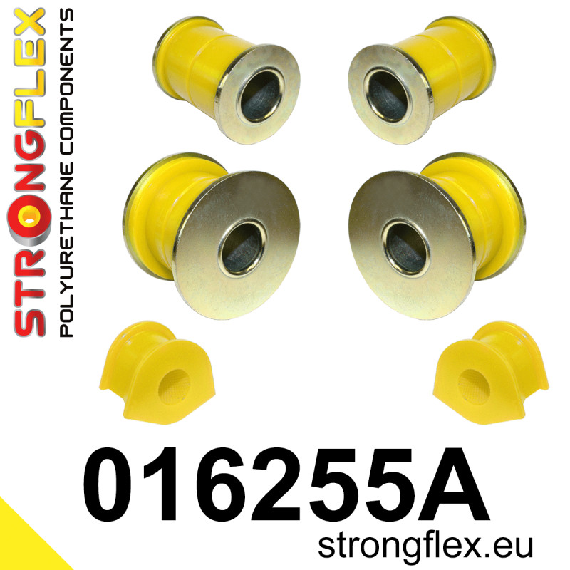 STRONGFLEX|016255A: Front suspension bush kit SPORT Alfa Romeo GTV 95-05 type 916 145/146 94-00 930A 930B 155 92-98