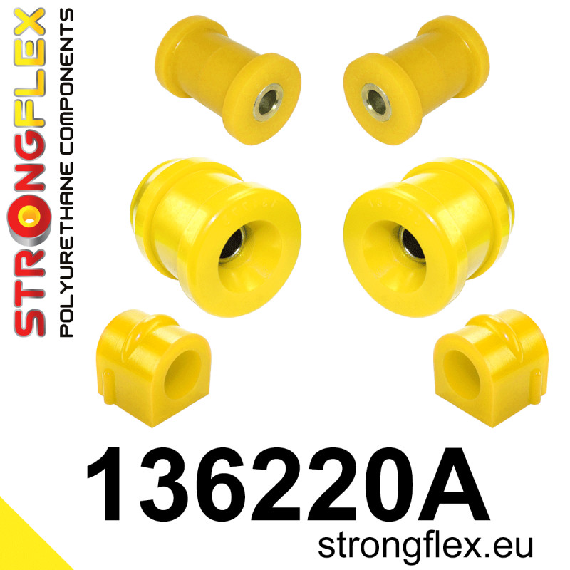 STRONGFLEX|136220A: Front suspension bush kit SPORT Fiat Croma II 05-10 Opel/Vauxhall Vectra Cavalier C 02-08 Signum