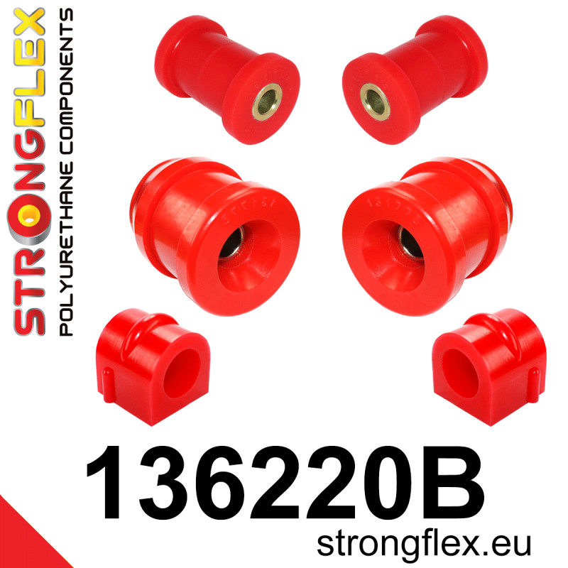 STRONGFLEX|136220B: Front suspension bush kit Fiat Croma II 05-10 Opel/Vauxhall Vectra Cavalier C 02-08 Signum 03-08