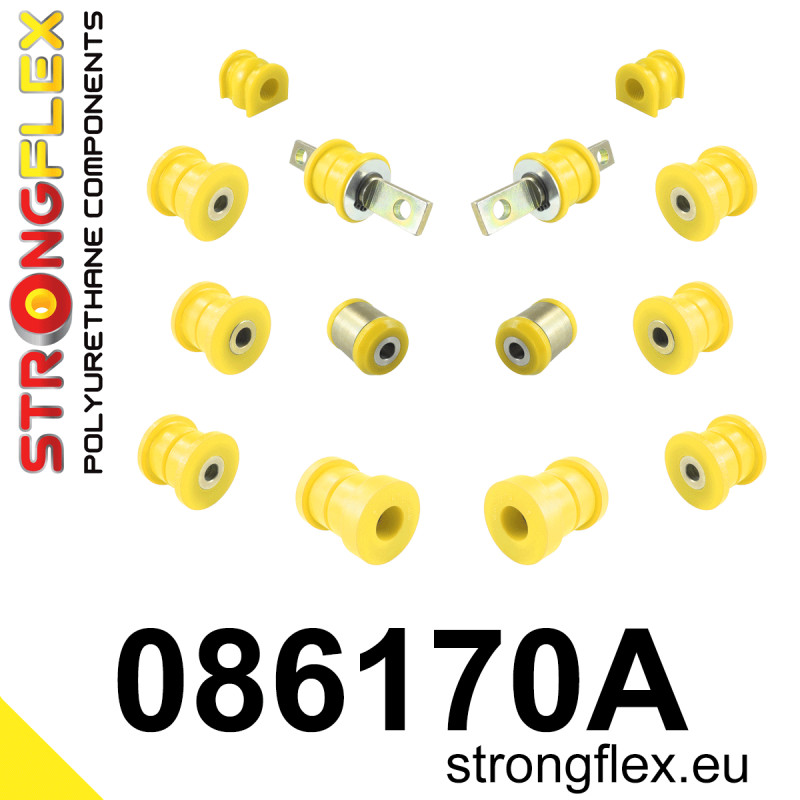 STRONGFLEX|086170A: Zestaw zawieszenia tylnego SPORT Acura RSX 01-06 DC5 Honda Civic VII EU/ES EP EM EV EP3 Type R