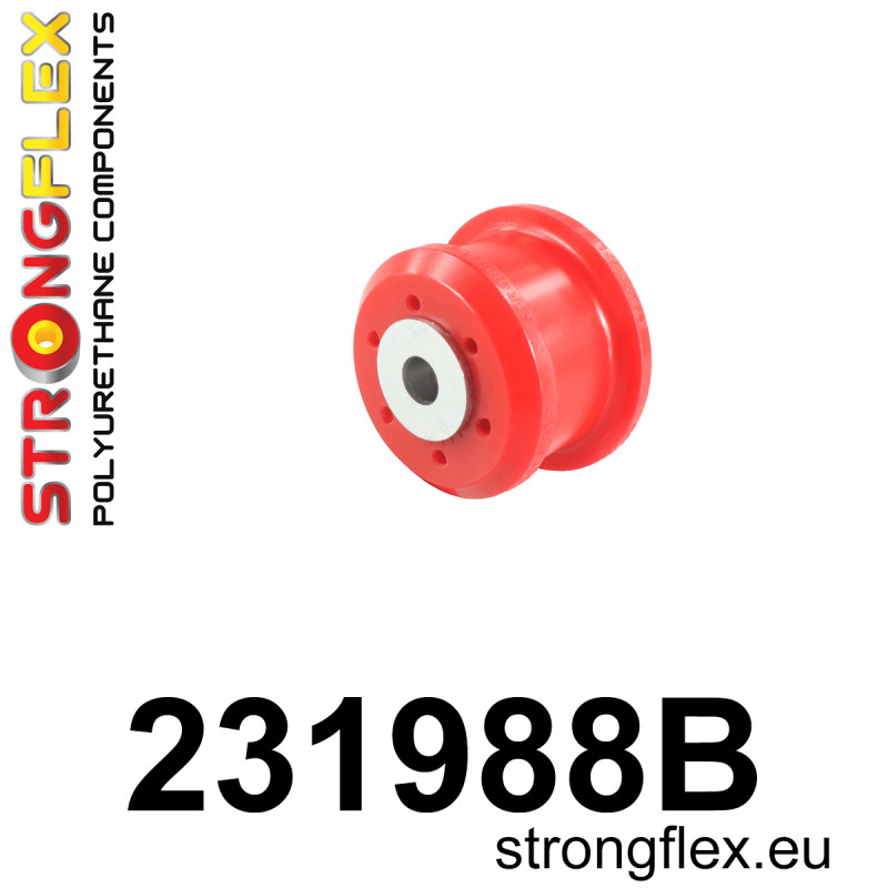 STRONGFLEX|231988B: Querlenkerbuchse hinten oben - hinten Volvo seria 700 760 81-92 multilink 780 86-91 900 960 I