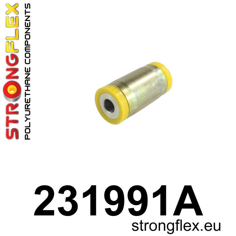 STRONGFLEX|231991A: Hintere Untere Querlenker buchse SPORT Volvo seria 700 760 81-92 multilink 780 86-91 900 960 I