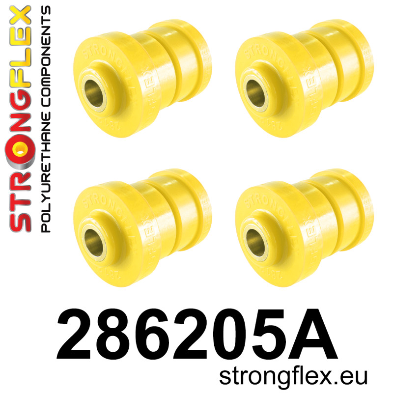 STRONGFLEX|286205A: Rear subframe bush kit AWD SPORT Nissan Skyline VIII 89-94 R32 AWD IX 93-98 R33 X 97-02 R34