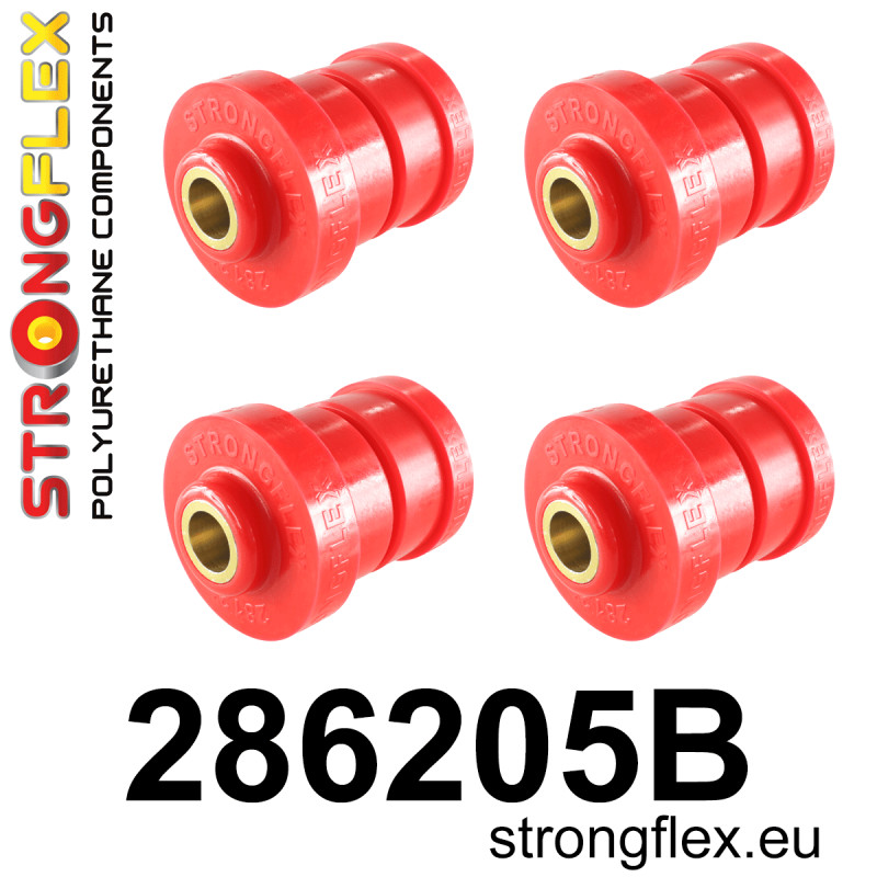 STRONGFLEX|286205B: Rear subframe bush kit AWD Nissan Skyline VIII 89-94 R32 AWD IX 93-98 R33 X 97-02 R34 Stagea I