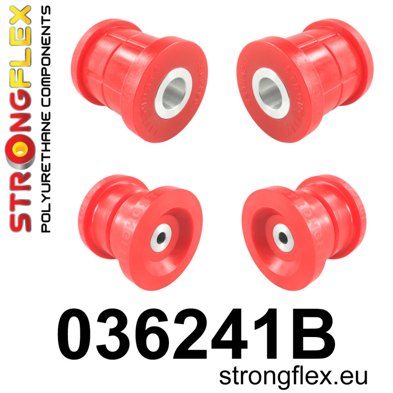 STRONGFLEX|036241B: Buchsensatz Hinterachsträger Aufhängung BMW Seria 1 I 04-13 E81/E82 E87 E88 II 11-19 F20 F21