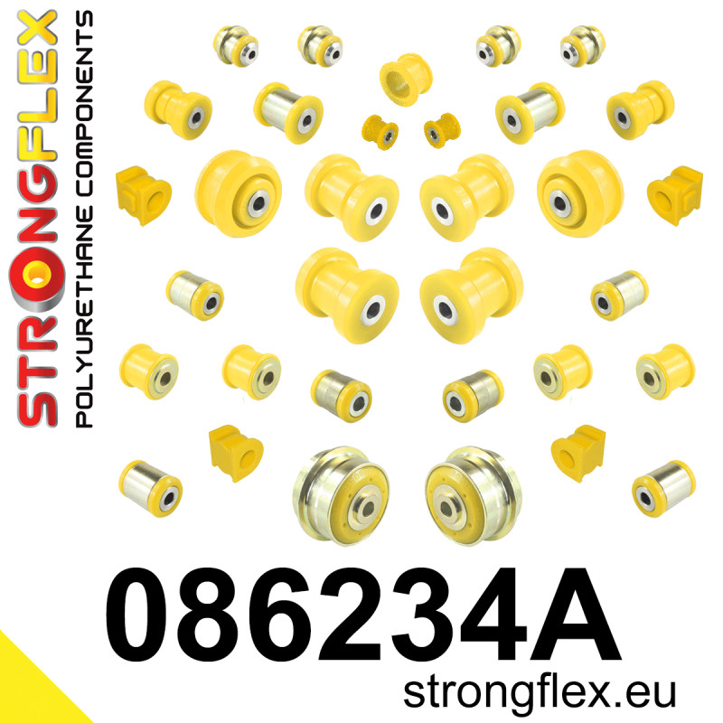 STRONGFLEX|086234A: Full suspension bush kit SPORT Honda Accord VII 02-08 Tourer