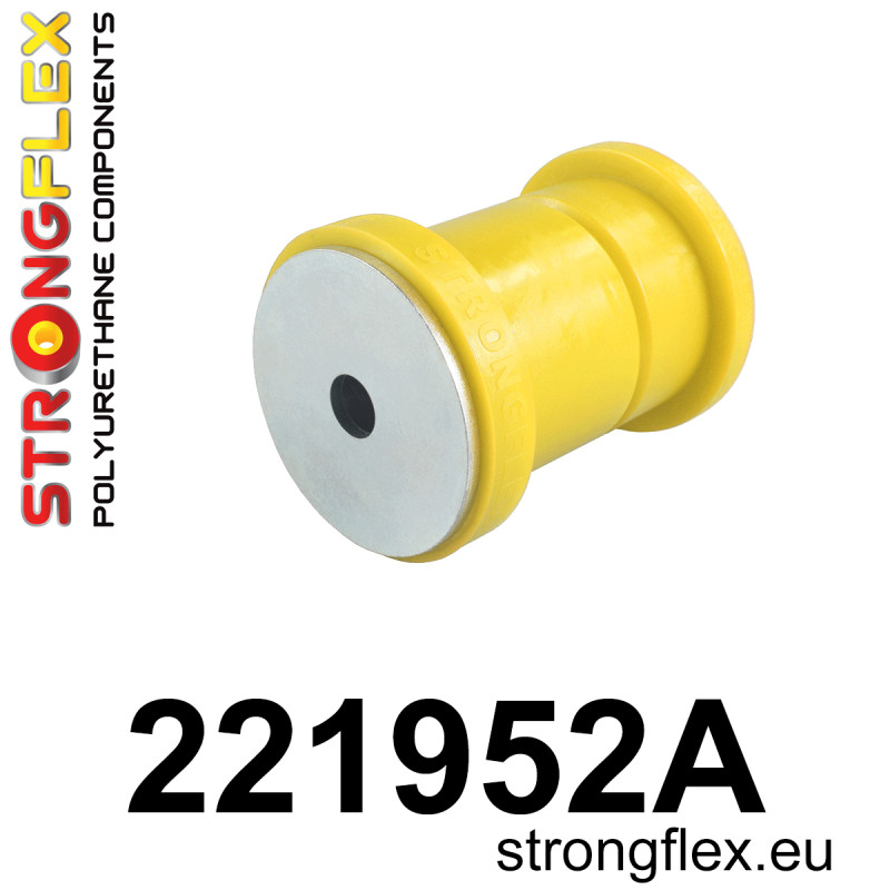 STRONGFLEX|221952A: Hintere Achsträger – hintere Buchse 52mm SPORT Audi A3/S3 RS3 III 13-21 8V 15-21 Quattro A1