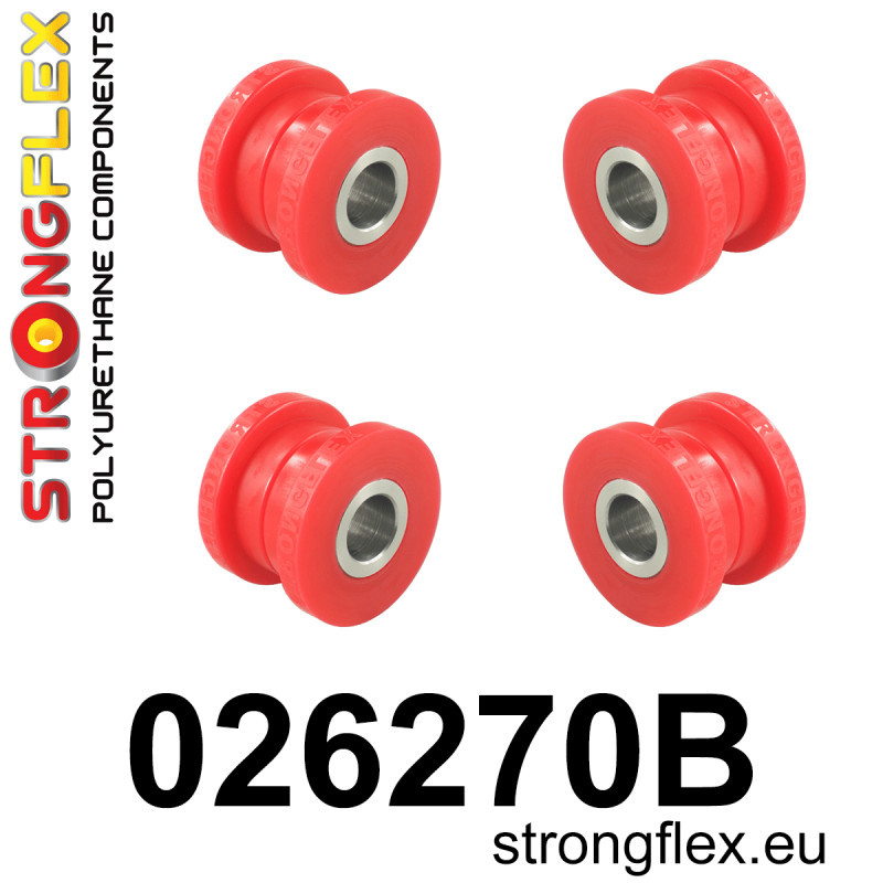 STRONGFLEX|026270B: Hinterachsträger - buchsensatz Audi A6/S6 RS6 C4 94-97 94-97 Quattro 100 S4 90-94 Plus V8 D11