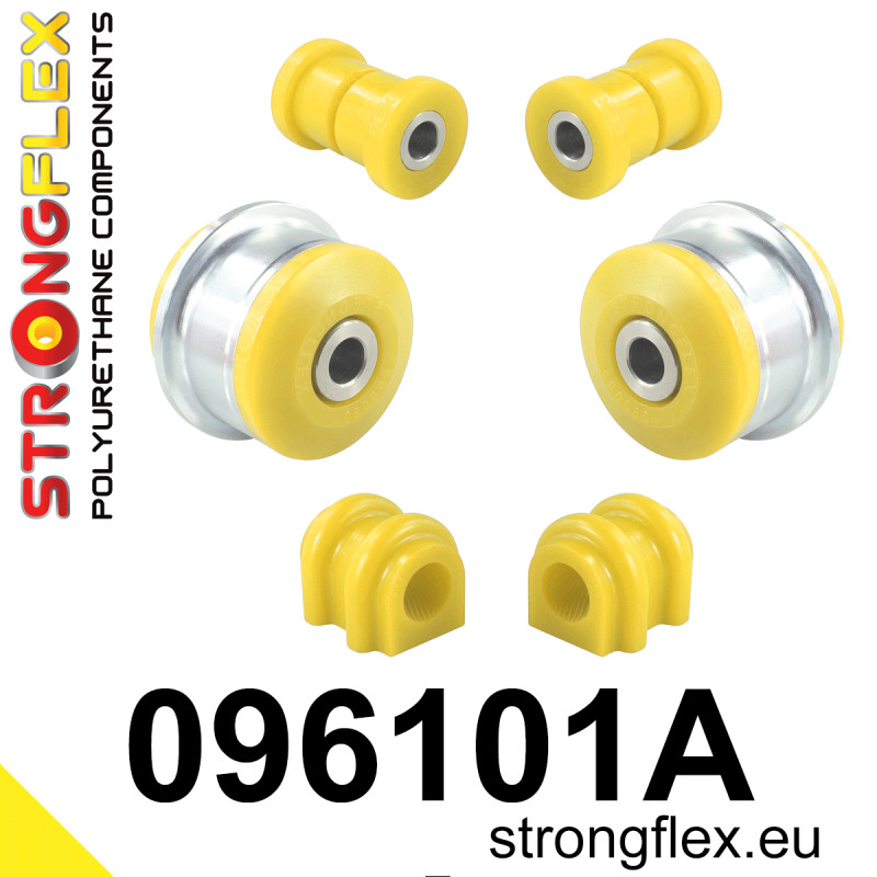 STRONGFLEX|096101A: Front suspension bush kit SPORT Kia Picanto II TA 11-16 Hyundai I10 IA/BA 13-19 I20 I PB/PBT