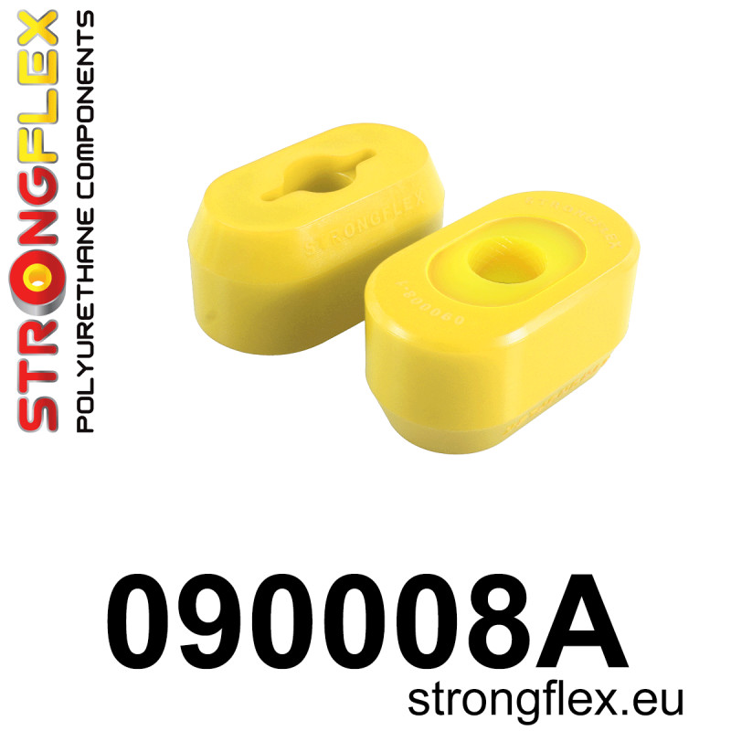 STRONGFLEX|090008A: Gearbox mount dog bone SPORT Hyundai Elantra VI AD 15-20 Kona I OS 17-23 Veloster FS 11-18 II JS