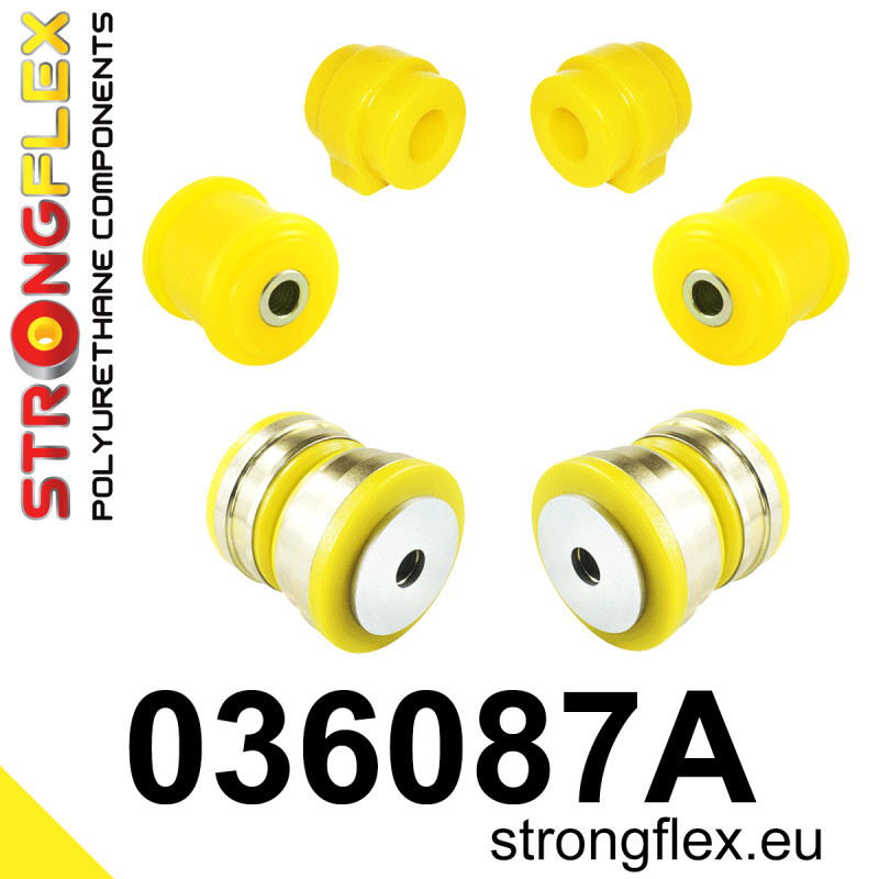 STRONGFLEX|036087A: Front suspension bush kit SPORT BMW Seria 7 III 94-01