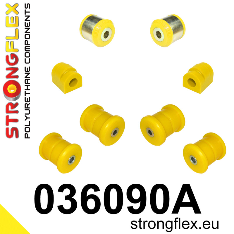 STRONGFLEX|036090A: Rear suspension bush kit SPORT BMW Z8 99-03