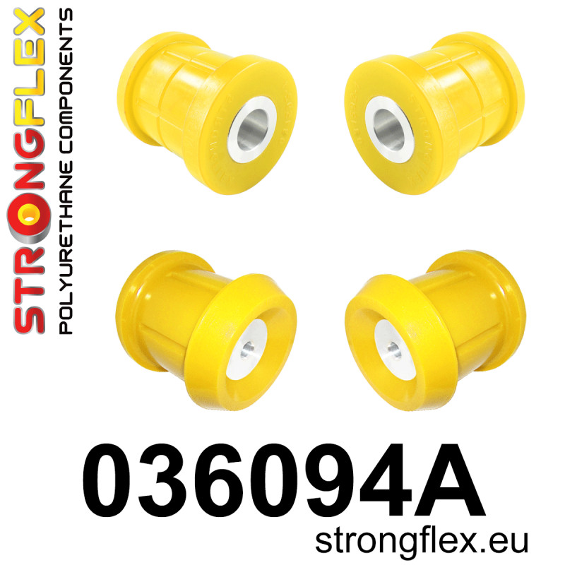 STRONGFLEX|036094A: Hinterachsträger - buchsensatz SPORT BMW Seria 1 I 04-13 E81/E82 E87 E88 11-12 M1 Coupe 3 V