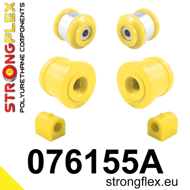 STRONGFLEX|076155A: Front suspension bush kit SPORT Ford Mondeo MK IV 07-14 S-Max I 06-14 Galaxy II 06-15 Volvo S60