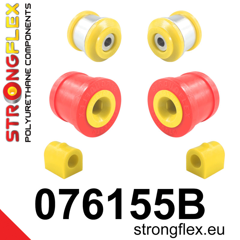 STRONGFLEX|076155B: Front suspension bush kit Ford Mondeo MK IV 07-14 S-Max I 06-14 Galaxy II 06-15 Volvo S60 10-18