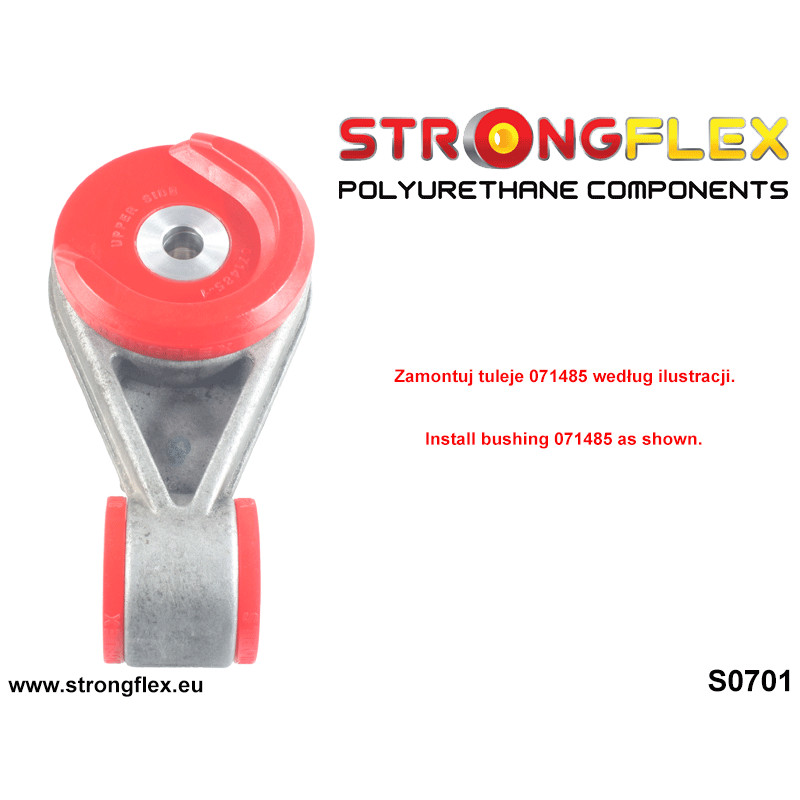 STRONGFLEX|071485B: Gearbox mount bushing Ford Focus MK1 98-05 RS