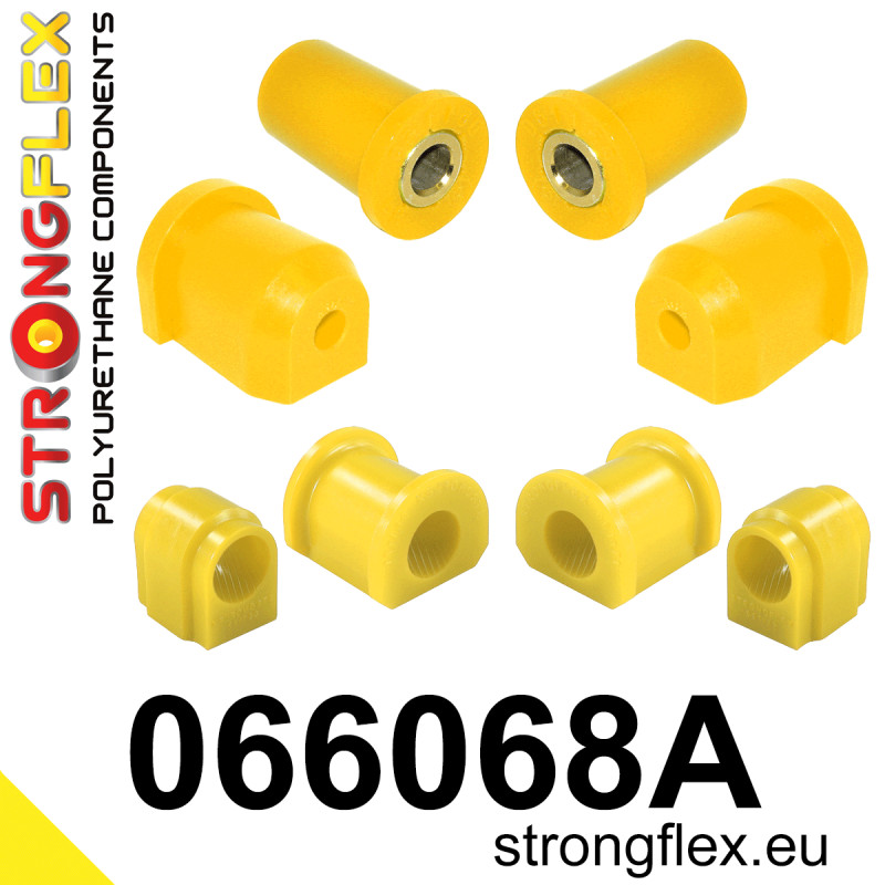 STRONGFLEX|066068A: Front suspension bush kit SPORT Fiat Uno MK1/MK2/Turbo