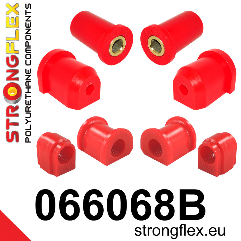 STRONGFLEX|066068B: Front suspension bush kit Fiat Uno MK1/MK2/Turbo