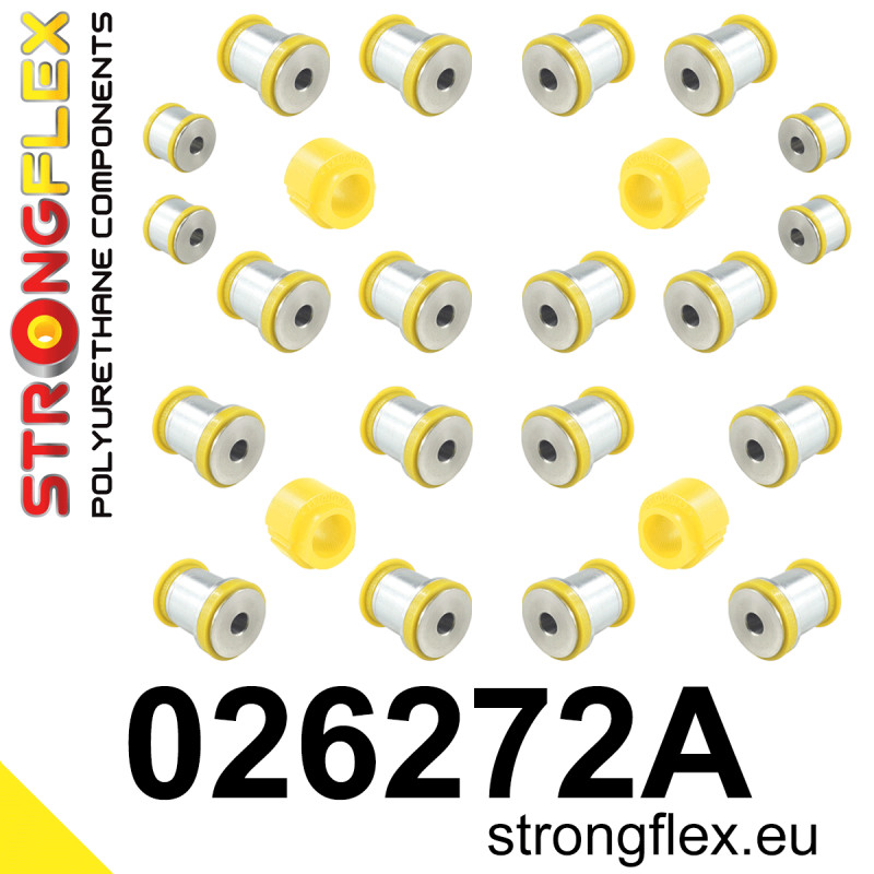 STRONGFLEX|026272A: Suspension bush kit SPORT Audi R8 I 06-15 Lamborghini Gallardo