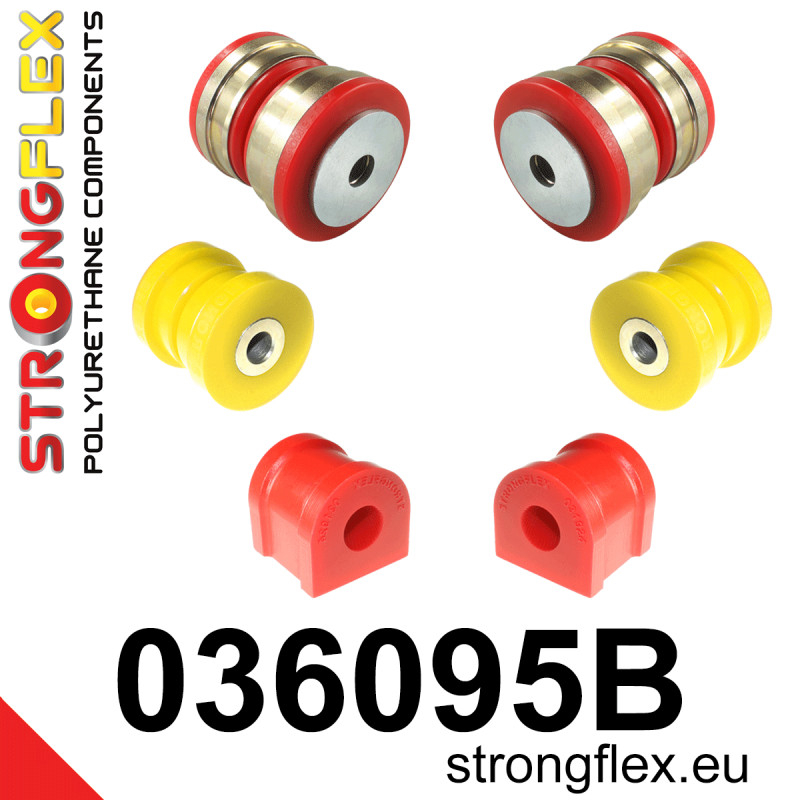 STRONGFLEX|036095B: Zestaw zawieszenia przedniego BMW X5 I 99-06 E53 X3 03-10