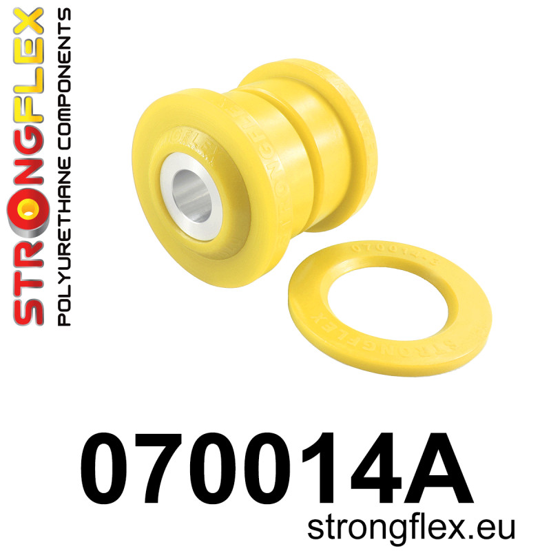 STRONGFLEX|070014A: Tuleja przedniego wózka – tylna SPORT Ford Mondeo MK IV 07-14 S-Max I 06-14 Galaxy II