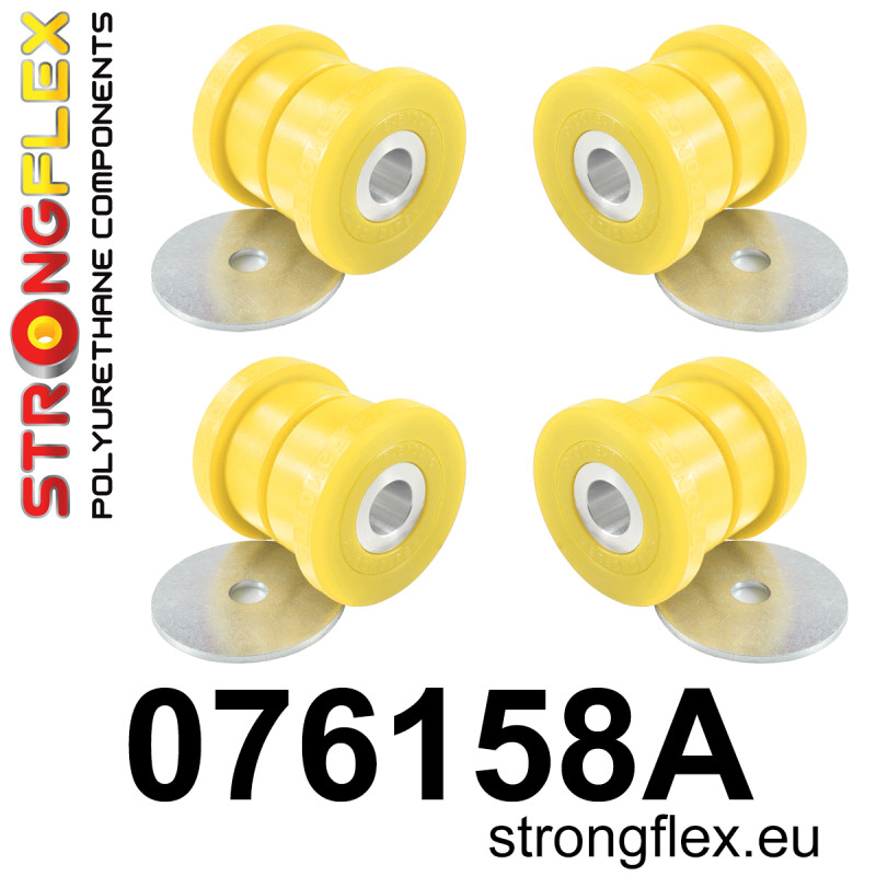 STRONGFLEX|076158A: Rear subframe bush kit SPORT Ford Mondeo MK IV 07-14 S-Max I 06-14 Galaxy II 06-15 Volvo S60