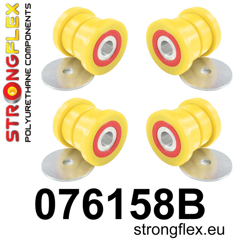 STRONGFLEX|076158B: Hinterachsträger - buchsensatz Ford Mondeo MK IV 07-14 S-Max I 06-14 Galaxy II 06-15 Volvo S60